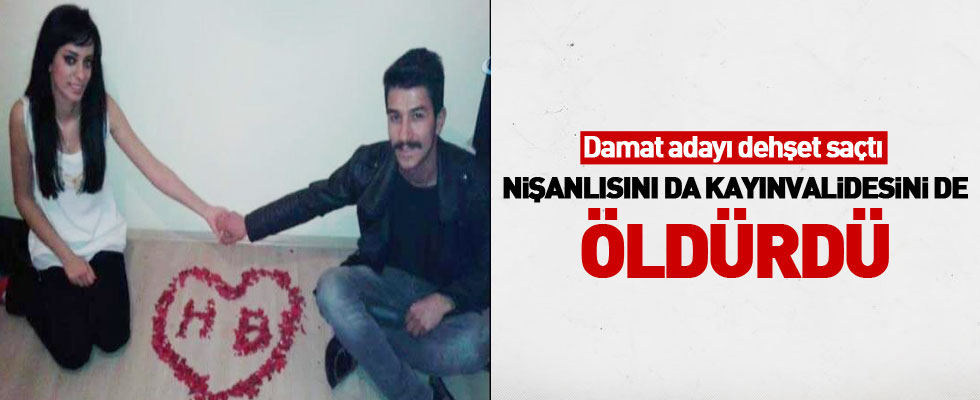 Damat adayı dehşet saçtı