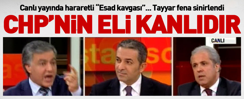 Şamil Tayyar: CHP'nin eli kanlıdır