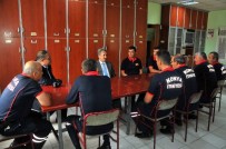 YALÇıN SEZGIN - Başkan Akkaya'dan İtfaiyecilere Ziyaret