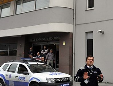 Holding binasında silahlı saldırı