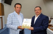 TURAN ATLAMAZ - Kaymakam Atlamaz'dan Başkan Genç'e Ziyaret