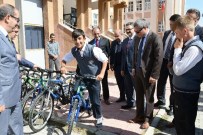 Sağlıklı Beslenme Ve Hareketli Yaşam Projesiyle Okullara 300 Bisiklet Dağıtıldı