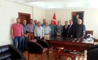 TAHSIN KURTBEYOĞLU - Sökeli Gazetecilerden İlçe Kaymakamı Kurtbeyoğlu'na Ziyaret
