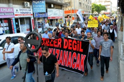 Ankara'da Saldırı Söke'de Kınandı