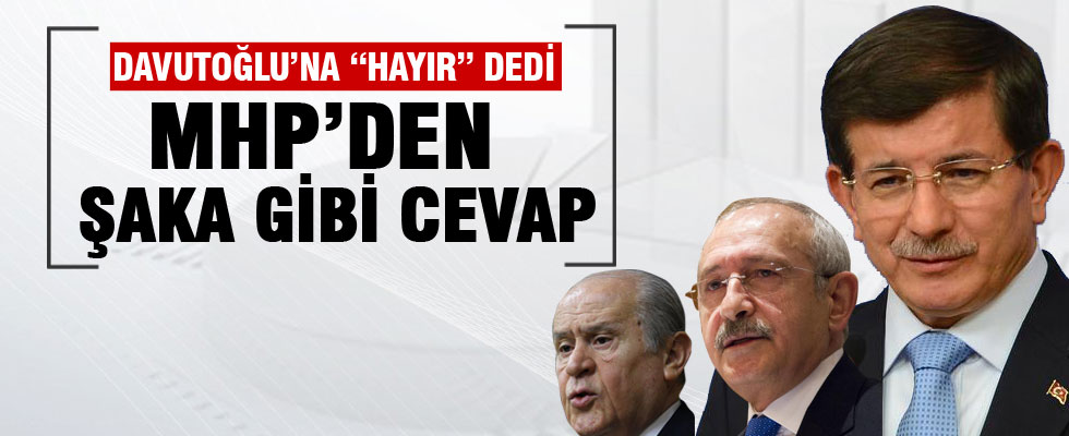 Kılıçdaroğlu kabul etti, Bahçeli reddetti