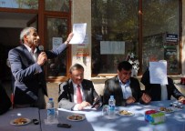 Köy Muhtarı Milletvekili Adaylarını Elinde Talep Listesiyle Karşıladı Haberi