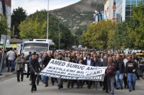 EDIBE ŞAHIN - Tunceli'de Binlerce Kişi Ankara'daki Patlamayı Protesto Etti