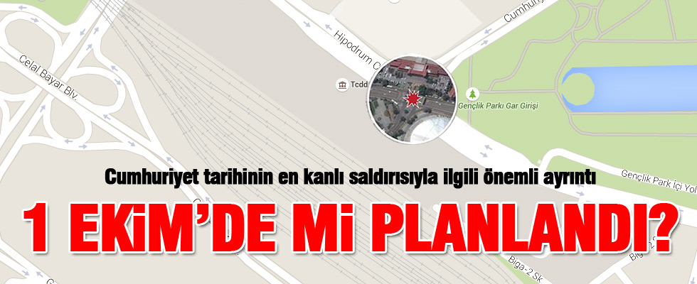 Hain saldırı 1 Ekim'de mi planlandı?