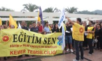 HAYVANLARI KORUMA DERNEĞİ - Ankara'daki Saldırı Kemer'de Protesto Edildi