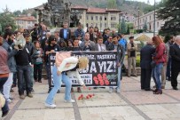 KAMU EMEKÇILERI SENDIKASı - Ankara'daki Terör Saldırısı Kastamonu'da Protesto Edildi