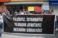 ŞEYH SAID - Ankara'daki Terör Saldırısını Protestoda Olaylar Çıktı