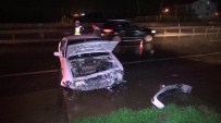 Aşırı Yağmur Kazaya Sebep Oldu Açıklaması 1 Yaralı
