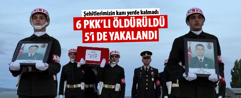 Şehitlerimizin kanı yerde kalmadı