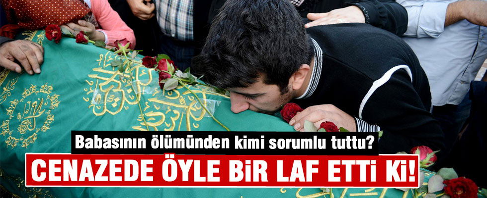 Cenaze töreninde PKK ve HDP'ye tokat gibi tepki