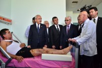 CEMIL ÇELIK - Kılıçdaroğlu Ve Eşinden Yaralılara Ziyaret