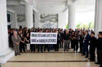 KARAKURT - Muratpaşa Belediyesi Çalışanlarının Terör Protestosu