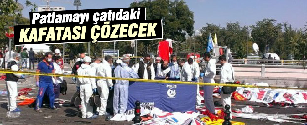 Patlamayı çatıdaki kafatası çözecek