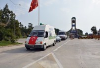 AMIR ÇIÇEK - Şehit Polisin Cenazesi Dalaman'a Getirildi