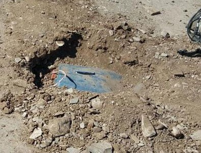 Şırnak'ta gizlenmiş patlayıcılar ele geçirildi