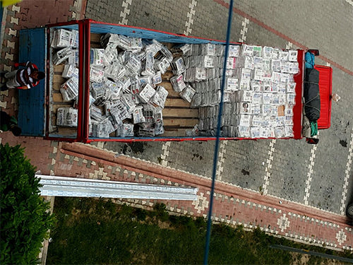 Zaman Gazetesi hurdacıların geçim kaynağı oldu