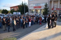 Ankara'daki Terör Saldırısı Eşme'de Protesto Edildi