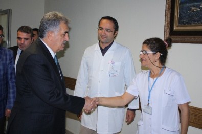 AK Partili Yazıcı'dan Hasta Ziyareti