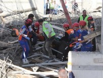 KARAOĞLAN - Hastane inşaatında göçük: 2 ölü