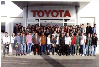 YILMAZ GÜNEY - Geleceğin Sanayicileri Toyota Fabrikasını İnceledi
