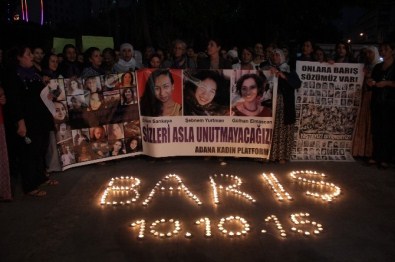 Kadınlardan 'Barış' Eylemi