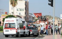 ESENPıNAR - Mersin'de Ambulans İle Otomobil Çarpıştı Açıklaması 8 Yaralı