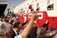 TERÖRE LANET - Terör Saldırısında Ölen Demiryolu İşçileri Anıldı