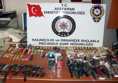 Adıyaman'da Gümrük Kaçağı Ürün Satan Şahıs Yakalandı