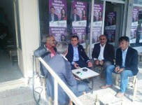 ADLİYE BİNASI - AK Partili Adaydan HDP'ye Ziyaret