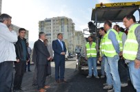 TANDOĞAN - Başkan Gürkan, Asfalt Çalışmalarını Yerinde İnceledi