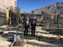 DURANKAYA - Başkan Keskin Ve Müftü Geylani Cami Çalışmalarını Denetledi