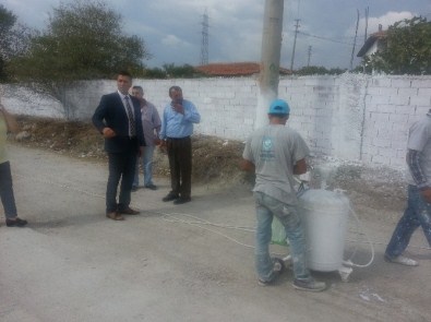 Büyükşehir'den Dilek Mahallesi'nde Dış Cephe Çalışması