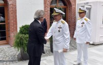 HALIÇ - Koramiral Korlu'dan Başkan Demircan'a Ziyaret