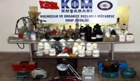 Kuşadası'nda Uyuşturucu İmalathanesi Çökertildi