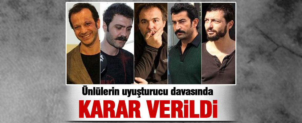 Uyuşturucu davasında karar verildi