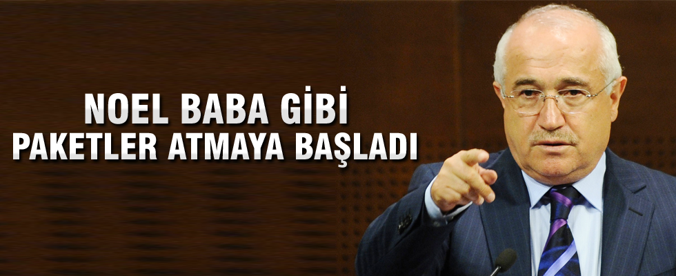 Cemil Çiçek: ABD yukarıdan Noel Baba gibi paketler atmaya başladı