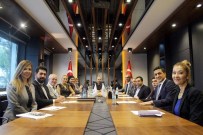 HASAN ERÇELEBI - DSP Ankara İl Teşkilatı'ndan Asiad'a Ziyaret