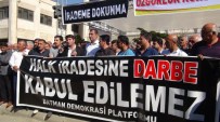 SABRİ ÖZDEMİR - Görevden Uzaklaştırılan DBP'li Başkanlar Ve Meclis Üyelerinden Oturma Eylemi