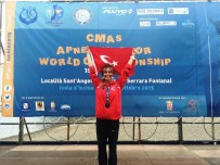 Serbest Dalışta 5 Madalya