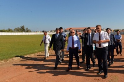 Vali Çakacak, Açılış Töreni Öncesi Anamur'da İnceleme Yaptı