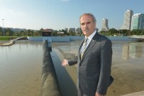 NİLÜFER ÇAYI - Hüdavendigar Parkı Nilüfer Çayı'nda Çeşitli Spor Dalları İçin Gereken Su Yüzeyi Oluşmaya Başladı