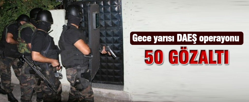 İstanbul'da DAEŞ operasyonu