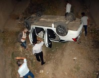 HASANCıK - Kaza Yapınca Kaçtığı Polislere Yakalandı