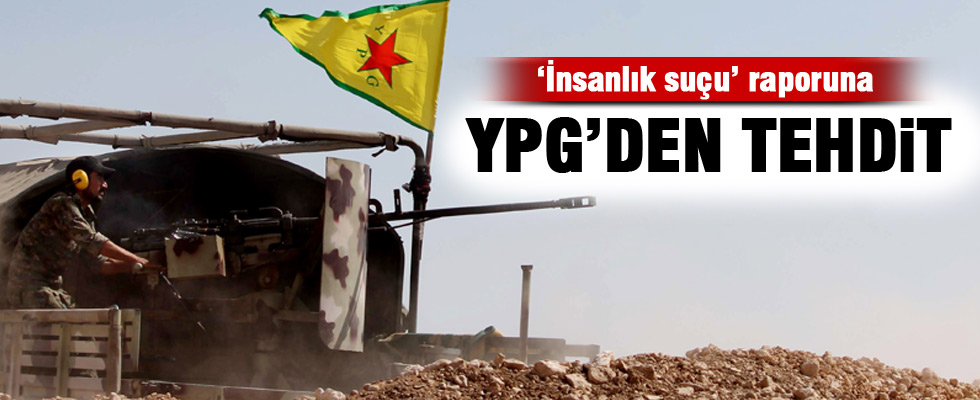 YPG, Uluslararası Af Örgütü’nü tehdit etti