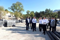 AYDINLATMA DİREĞİ - Başkan Çakır, Turgut Özal Tabiat Parkı'nda İnceleme Yaptı