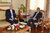 MUAMMER TÜRKER - Eski Bakan Bozkır, Antalya Valiliğini Ziyaret Etti